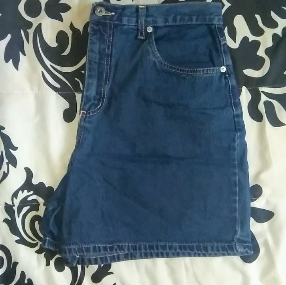 High Waisted Blue Jeans